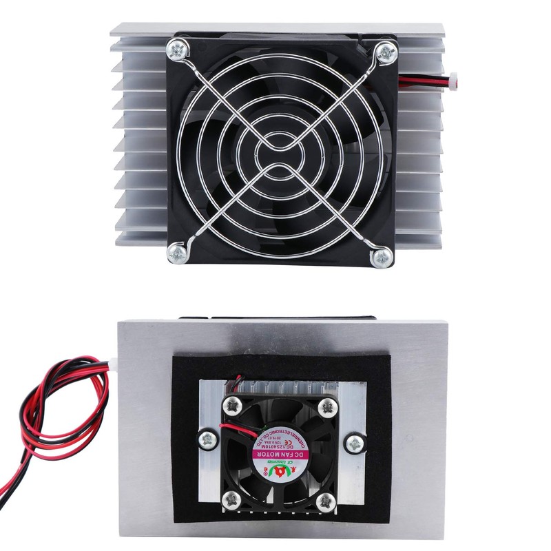 ESUMIC DC 12V DIY Thermoelectric Peltier Refrigeration Cooling System Kit