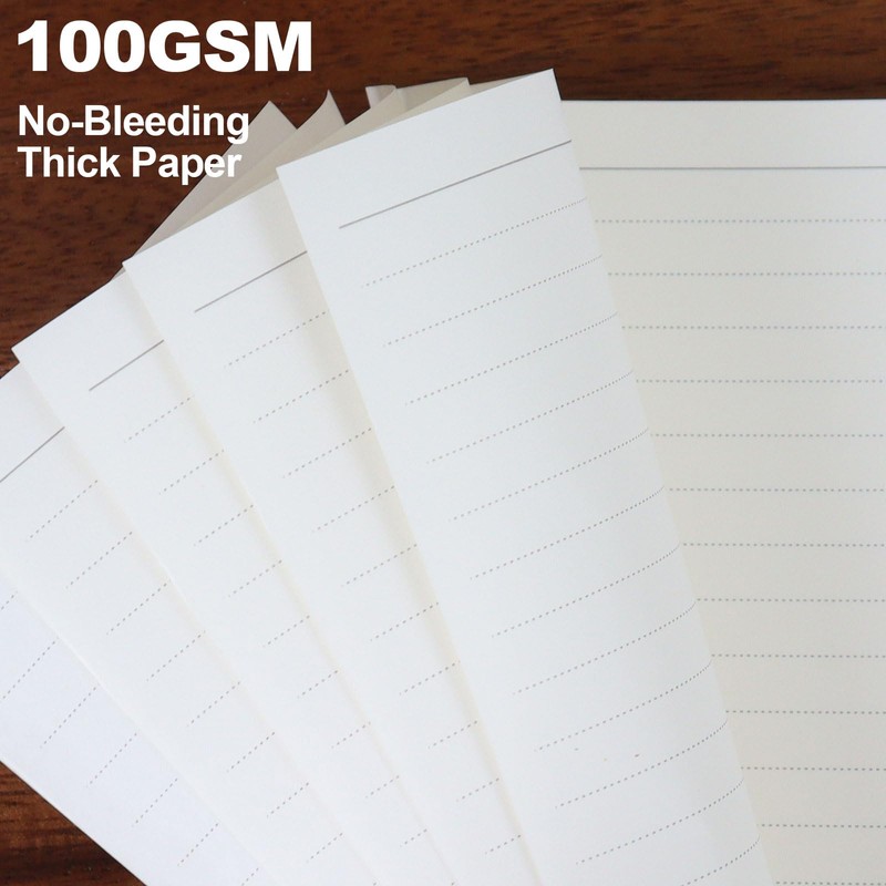 Multibey A6 Refill Paper 3-Pack - 6-Hole Loose Leaf Binder