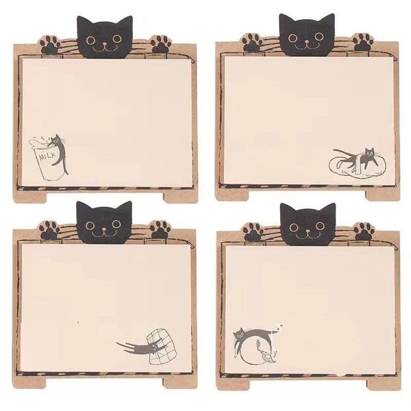 Cute Sticky Notes Pads Desk Stand Sticky Notes Pads, Kawaii
