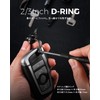 TISUR Titanium Key Ring, Stylish, Car Smart Key, 360° Rotating
