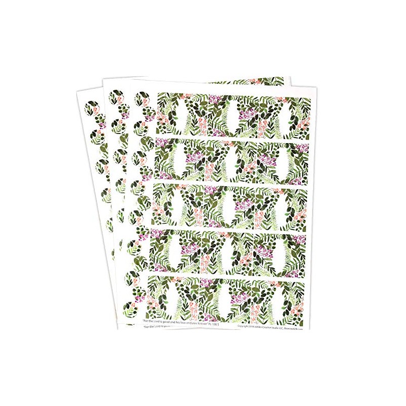 45 Meadow Poly Weatherproof Labels for Kitchen Garden Meal Prep