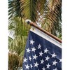 Homissor Flag Pole Topper 2 Packs Sliver Acorn End Cap
