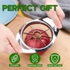 Stainless Steel Apple Slicer and Corer - 8 Blades Heavy