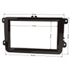 Double DIN Facia Adaptor for VW Golf 5 + 6,