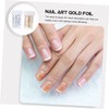 Healeved 5pcs Bottles Nail Art Foil Paillette Glitter for Manicure