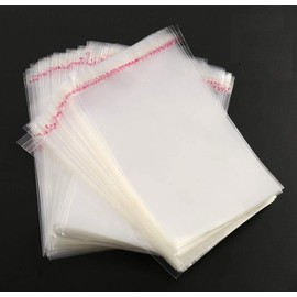 LATERN 400 Cellophane Bags Clear 9 x 13 cm Cellophane Bags Transparent Small Party Bags Children's Birthday Party Favours Cellophane Bags Candy Bar Candy Candy Bags OPP Gift Bags