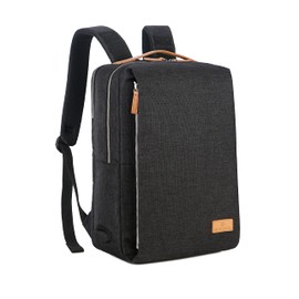 Nordace Siena Smart Backpack with USB Charging - 15.6 Inch Laptop Backpack, 19L Daily Backpack for Travel, Everyday, or Work (Black)