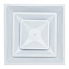 Fits 24x24 Steel T-Bar Drop Ceiling Grid | 2x2 Feet