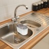 UPKOCH Stainless Steel Sink Corner Strainer Basket, Multifunctional Food Catcher,