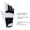 Intra-FIT TIG Welding Gloves, Premium Grain Goatskin, Spark-resistant Nomex Back,