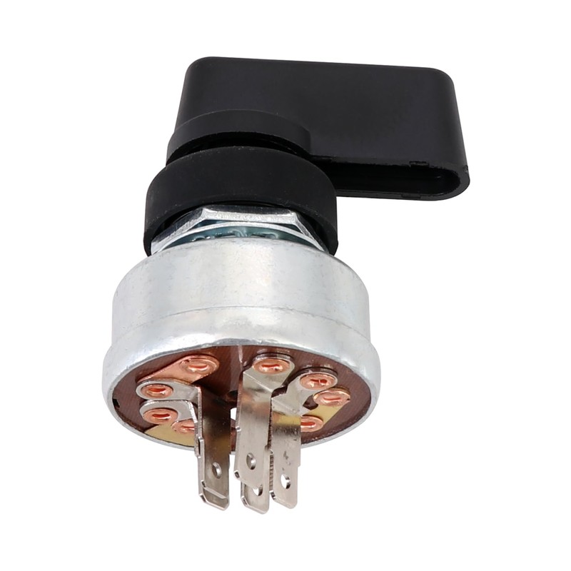 Dokili Starter Ignition Switch 5 Terminal 4 Position Includes Handle