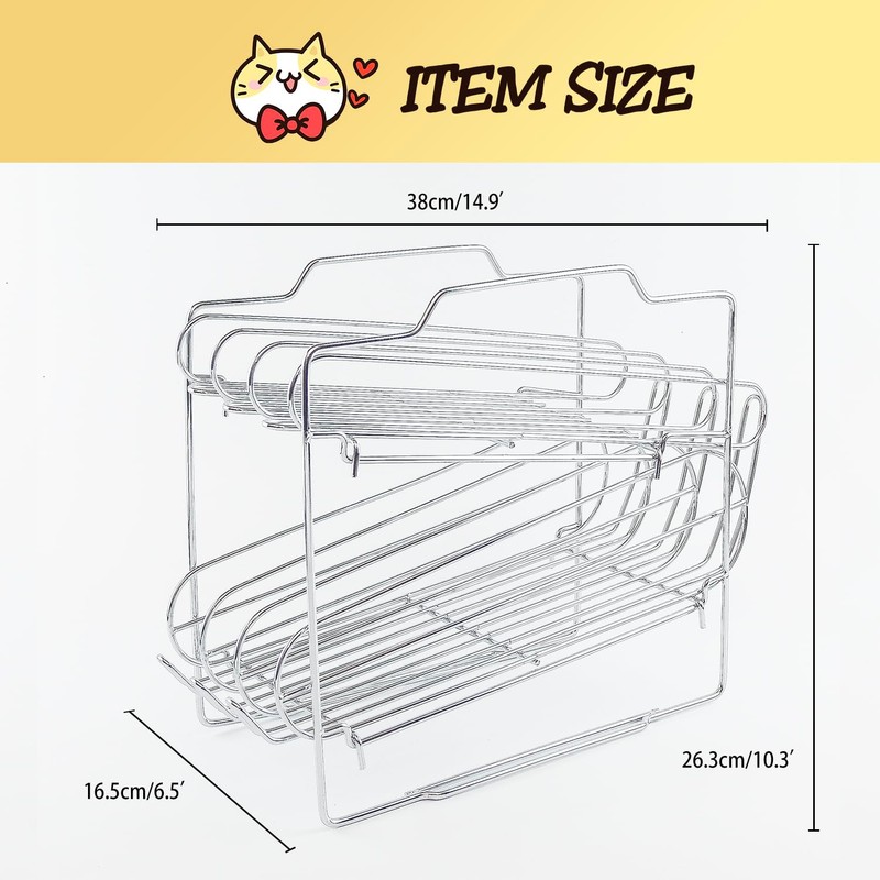 WIWIWISAM cat food can storage wet cat food can rack