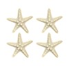 UUYYEO 4 Pcs Sea Star Hair Clips Sea Shell Hair