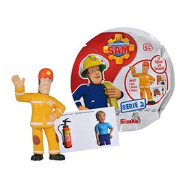 Simba 109251042 Fireman Sam Fireman Collectible Figures Series 2, 12 Assortments, 5-7 cm