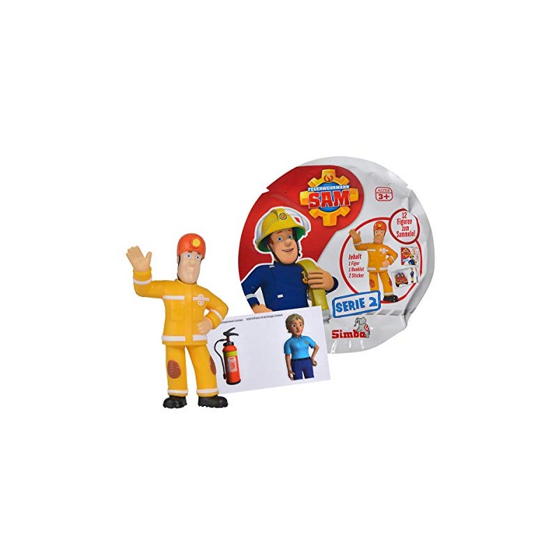 Simba 109251042 Fireman Sam Fireman Collectible Figures Series 2, 12