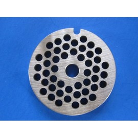 #5 x 3/16" STAINLESS STEEL Meat Grinder plate disc for LEM Cabelas Smokehouse Chef, MTN & others