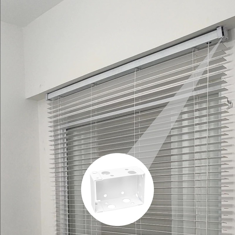 4 PCS Venetian Blind Fittings Brackets Box Mounting Brackets