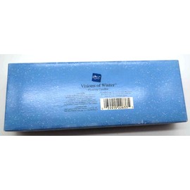 Russ Vintage Russ Pack Of 3 Christmas Hanukkah Winter Floating Snowflake Candles 2.5"