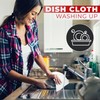 Towelogy Jumbo Dish Cloths for Washing Up | Cotton Set