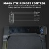 Portable 1.0HP Under Desk Treadmill with Incline Home/Office Walking Jogging