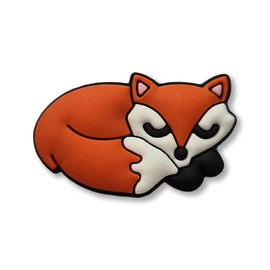 SUPER CUTE - Charms For Crocs/Shoes - BABY MINI SLEEPING FOX - 3D - PRETTY