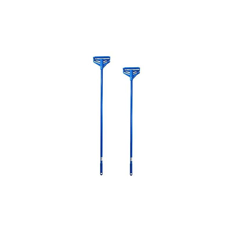 Quick Release 60" Fiberglass Mop Handle Blue