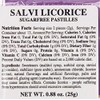 12-Pack Lakerol Salvi Licorice Sugar Free Pastilles Stevia Candy 0.88-ounce