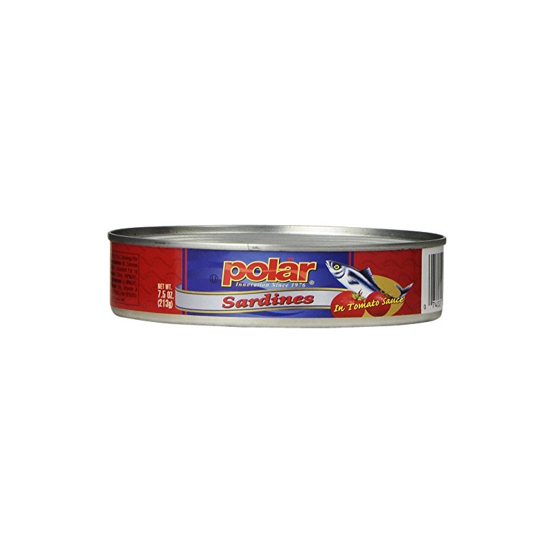MW Polar Sardines, Tomato Sauce, 7.5 Ounce (Pack of 12)