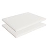 2pcs Leather Craft Punching Pad DIY Handcraft Cushioning Effect 5.9x7.9in