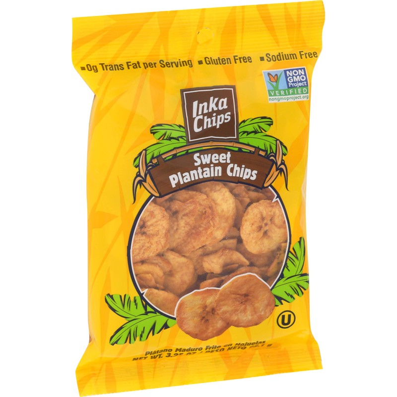 Inka Crops Sweet Plantain Chips, 3.25 oz