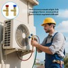 2 Pezzi Valvola Controllo Flusso R410 R22, Valvola di Sicurezza