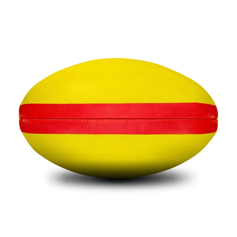 Sherrin Precision Synthetic Football, Yellow, Size 4