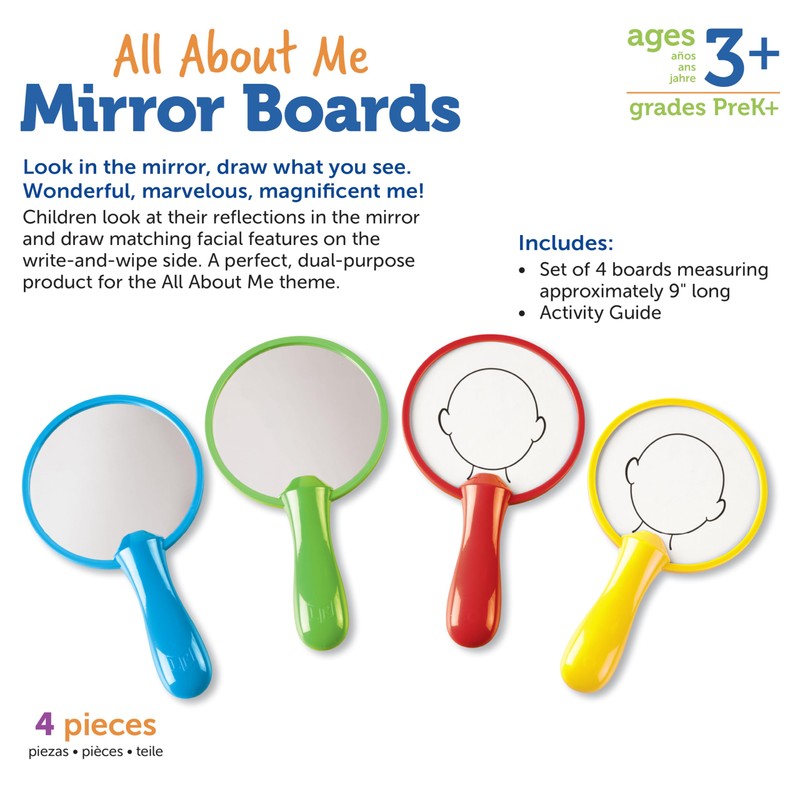 Learning Resources Specchi a mano All About Me (set da