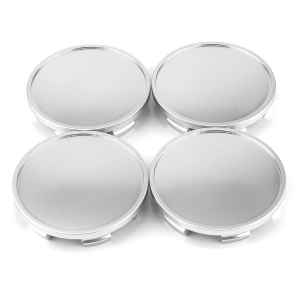 RhinoTuning 4 PCS 65 mm Wheel Center Caps Compatible With
