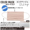 Anshiya Pink Beige Mask, 3-Layer Non-woven Mask, Stylish Mask, Unisex,