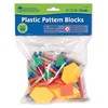 Learning Resources Plastic Pattern Blocks .5cm, Counting & Sorting, Early