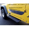 Fits Jeep YJ or TJ Diamond Plate Lower Door Guards