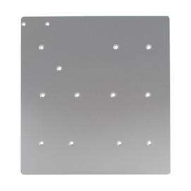 FYSETC Anycubi Vyperr Aluminum Hot Bed Part - 265x250mm PEI Build Surface Support - 6061 Aluminum Hotbed Plate: Ultrabase Platform Glass Plate Replacement Upgrade Heated Bed Thickness 3mm