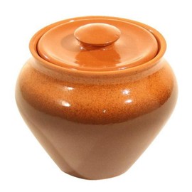 Stoneware Ramekin with Lid 23.67 fl oz (0.5 L) Clay Pots for Cooking (1 Ramekin) Dutch Oven Pot With Lid, Cooking Pot, Earthenware Pot, Stockpot with Lid, Earthenware Rice Pots