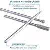 KEWAYO 30pcs Diamond Grinding Bits Set, Diamond Coated Rotary Burrs,
