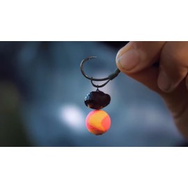Haldorado Ronnie Rig Pop Up Carp Fishing Bait, 12 mm, Tropical Fruit Flavour, Double-Coloured