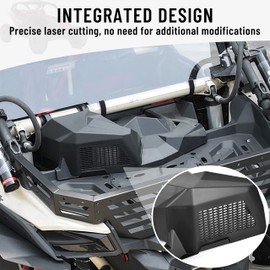 SAUTVS Noise Reduction Kit for Can-Am Maverick X3, Air Clutch Intake Relocation Kit for Can-Am Maverick X3 MAX Turbo R RR 2017-2025 Accessories