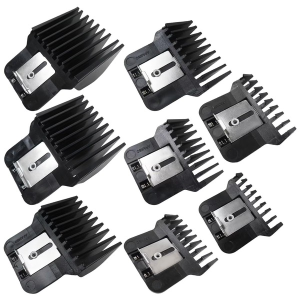 8x Hair Clipper Guards Replacement for Andis T Out-liner pm-t,
