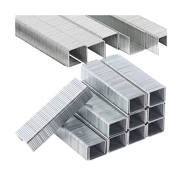 1000PCS Stapler Pins, 12mm Heavy-duty staples quickly attach materials &