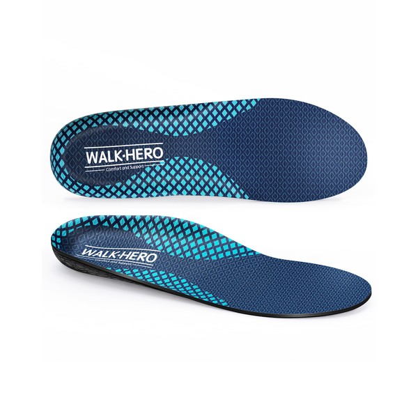 WALK?HERO COMFORT AND SUPPORT Walkhero Plantar Fasciitis Pain Relief Insoles