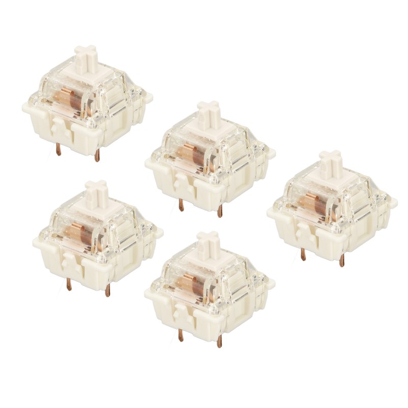45Pcs Mechanical Keyboard Switches Waterproof Backlight Silent Linear Mechanical Key