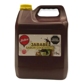 5 Kg Jarabe De Chocolate Feder Excelente Sabor Y Calidad