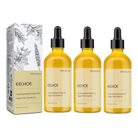 Aceite Para El Crecimiento Del Cabello Veganic Eelhoe 180 Ml