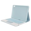 Tablet Case with Magnetic Keyboard Pencil Holder Touchpad for IOS