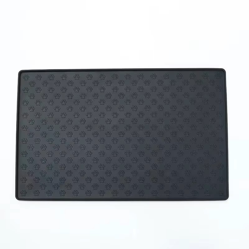 Silicone Pet Food Mat – Waterproof Dog Bowl Mat, Non